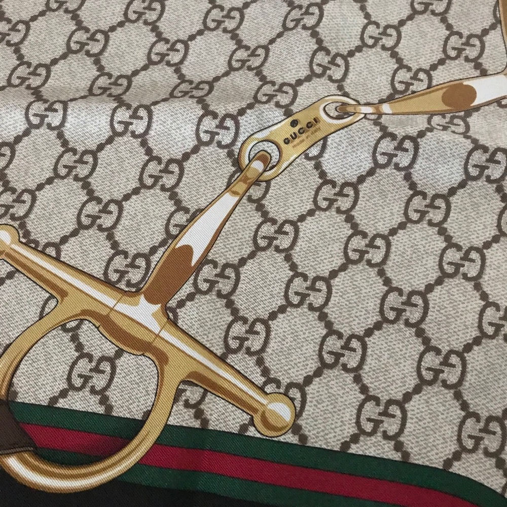 Gucci silk scarf